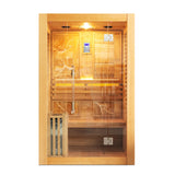 SAUNA EVOLUTION®  Indoor Steam Sauna Room Glass 01