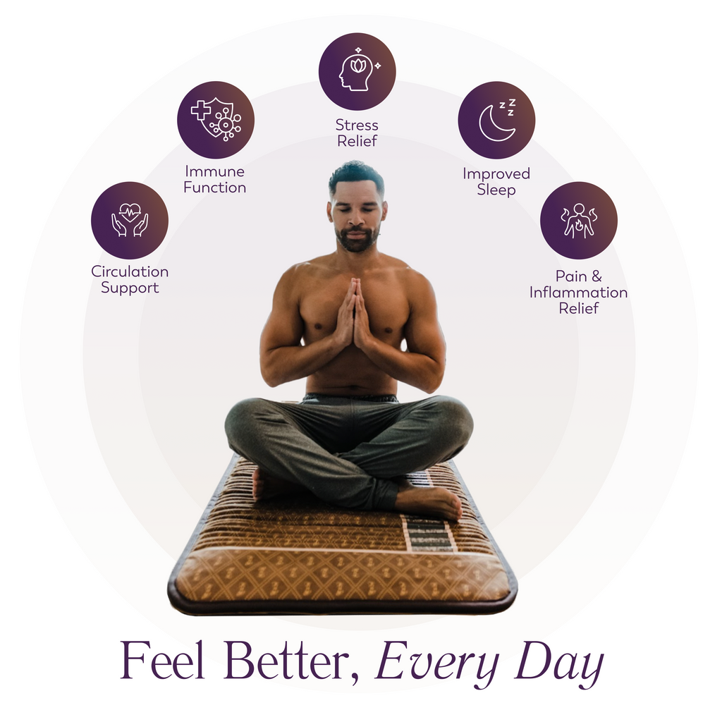 BioMat Professional: Full-Body Far Infrared & Crystal Healing Mat