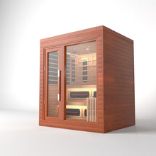 Load image into Gallery viewer, SAUNA EVOLUTION®  Indoor Dual-System Luxury Cabin Sauna Luna - 4