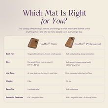 Load image into Gallery viewer, BioMat Mini: Targeted Far Infrared &amp; Crystal Healing Mat