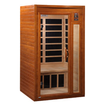 Load image into Gallery viewer, Golden Designs Dynamic "Barcelona" 1-2 Person Low EMF FAR Infrared Sauna (DYN-6106-01)