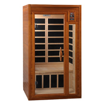 Load image into Gallery viewer, Golden Designs Dynamic "Barcelona" 1-2 Person Low EMF FAR Infrared Sauna (DYN-6106-01)