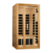 Load image into Gallery viewer, Golden Designs Dynamic "Gracia" 1-2 Person Low EMF FAR Infrared Sauna (DYN-6119-01)