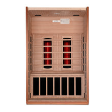 Load image into Gallery viewer, Golden Designs Dynamic "Cordoba" 2 Person Full Spectrum IR Sauna (DYN-6203-02 FS)