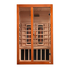 Load image into Gallery viewer, Golden Designs Dynamic "Santiago" 2-Person Full Spectrum Infrared Sauna