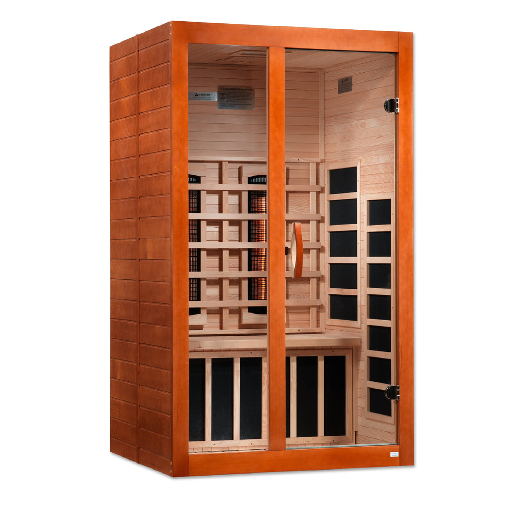 Golden Designs Dynamic "Santiago" 2-Person Full Spectrum Infrared Sauna