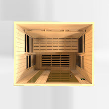 Load image into Gallery viewer, Golden Designs Dynamic "Lugano" 3-Person Full Spectrum Infrared Sauna (DYN-6336-03 FS)