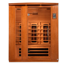 Load image into Gallery viewer, Golden Designs Dynamic "Lugano" 3-Person Full Spectrum Infrared Sauna (DYN-6336-03 FS)