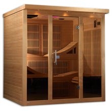 Load image into Gallery viewer, Golden Designs "Monaco" 6-Person Near Zero EMF FAR Infrared Sauna (GDI-6996-01 Elite)