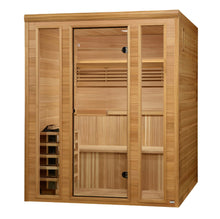 Load image into Gallery viewer, Golden Designs "Engelberg" 6-Person Traditional Steam Sauna (GDI-7060-01) – 2025 Edition