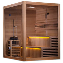 Load image into Gallery viewer, Golden Designs "Kuusamo" 6-Person Traditional Sauna (GDI-7206-01)