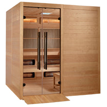 Load image into Gallery viewer, Golden Designs "Toledo" 6-Person Indoor Hybrid Sauna (GDI-8360-01)