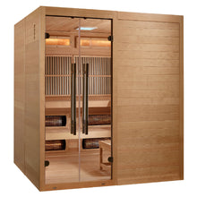 Load image into Gallery viewer, Golden Designs "Toledo" 6-Person Indoor Hybrid Sauna (GDI-8360-01)