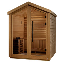 Load image into Gallery viewer, Golden Designs "Savonlinna" 3-Person Barn Outdoor Traditional Sauna (GDI-8503-01)