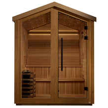 Load image into Gallery viewer, Golden Designs "Kaarina" 6-Person Barn Outdoor Traditional Sauna (GDI-8506-01)