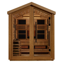 Load image into Gallery viewer, Golden Designs "Loviisa" 3-Person Barn Hybrid Outdoor Sauna (GDI-8523-01)
