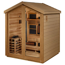 Load image into Gallery viewer, Golden Designs "Loviisa" 3-Person Barn Hybrid Outdoor Sauna (GDI-8523-01)