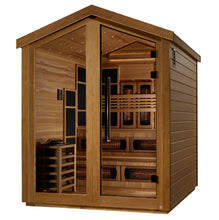 Load image into Gallery viewer, Golden Designs "Kaskinen" 6-Person Barn Hybrid Outdoor Sauna (GDI-8526-01)
