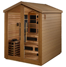 Load image into Gallery viewer, Golden Designs "Kaskinen" 6-Person Barn Hybrid Outdoor Sauna (GDI-8526-01)