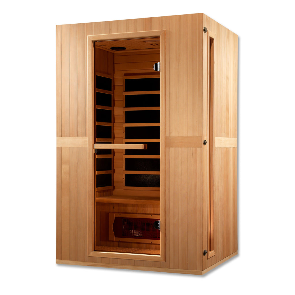 Golden Designs Maxxus "Serenity" Dual Tech 2-Person Low EMF FAR Infrared Sauna (MX-LS2-01)