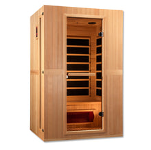 Load image into Gallery viewer, Golden Designs Maxxus "Serenity" Dual Tech 2-Person Low EMF FAR Infrared Sauna (MX-LS2-01)