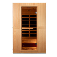 Load image into Gallery viewer, Golden Designs Maxxus "Serenity" Dual Tech 2-Person Low EMF FAR Infrared Sauna (MX-LS2-01)