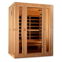 Load image into Gallery viewer, Golden Designs Maxxus "Trinity" Dual Tech 3-Person Low EMF FAR Infrared Sauna (MX-LS3-01)