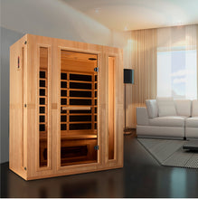 Load image into Gallery viewer, Golden Designs Maxxus "Trinity" Dual Tech 3-Person Low EMF FAR Infrared Sauna (MX-LS3-01)