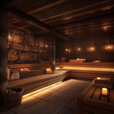 Cedar Wood Luxury Sauna