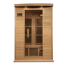 Golden Designs Maxxus 2-Person Near Zero EMF FAR Infrared Sauna (MX-K206-01-ZF HEM)
