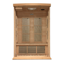 Load image into Gallery viewer, Golden Designs Maxxus 2-Person Near Zero EMF FAR Infrared Sauna (MX-K206-01-ZF HEM)