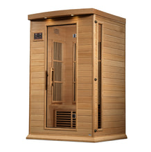 Load image into Gallery viewer, Golden Designs Maxxus 2-Person Near Zero EMF FAR Infrared Sauna (MX-K206-01-ZF HEM)