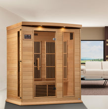 Load image into Gallery viewer, Golden Designs Maxxus 3-Person Near Zero EMF FAR Infrared Sauna (MX-K306-01-ZF HEM)