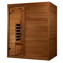 Load image into Gallery viewer, Golden Designs Maxxus "S-Line" 3-Person Full Spectrum IR Sauna (MX-S306-01-FS-PC)