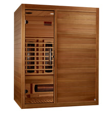 Load image into Gallery viewer, Golden Designs Maxxus "S-Line" 3-Person Full Spectrum IR Sauna (MX-S306-01-FS-PC)