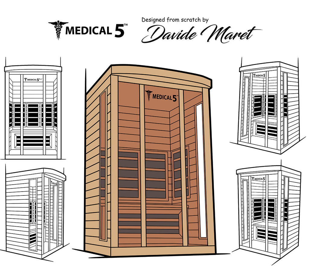 3 Person Home Infrared Sauna | Medical 5™