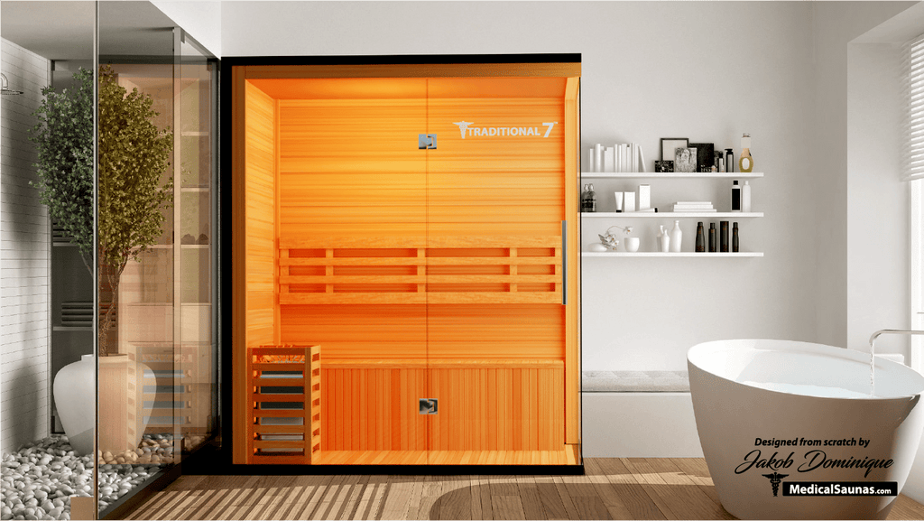 3 Person Home Steam Sauna | Traditional 7™