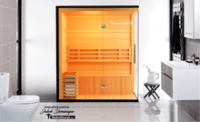 Load image into Gallery viewer, 3 Person Home Steam Sauna | Traditional 7™
