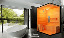 Load image into Gallery viewer, 3 Person Home Steam Sauna | Traditional 7™